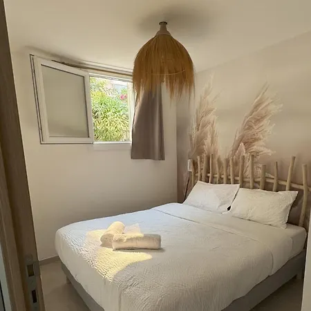 Apartment Evasion Jardin, Parking Prive Gratuit, Climatise, Wi-fi, A 5mn Plage, Confort *