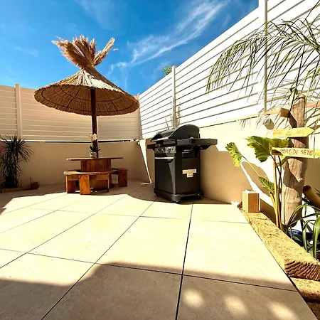 Evasion Jardin, Parking Prive Gratuit, Climatise, Wi-fi, A 5mn Plage, Confort