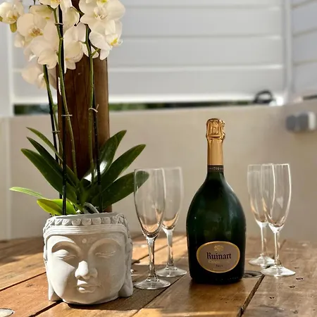 Evasion Jardin, Parking Prive Gratuit, Climatise, Wi-fi, A 5mn Plage, Confort Sète