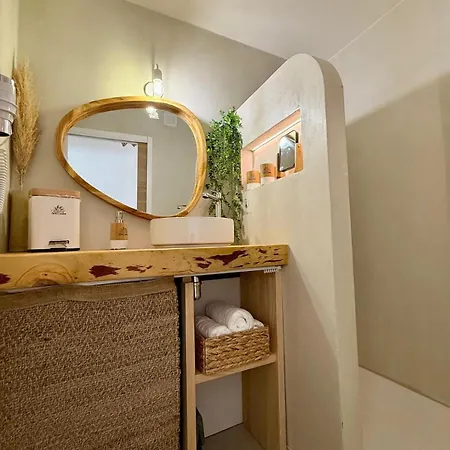 Evasion Jardin, Parking Privé Gratuit, Climatisé, Wi-fi, à 5mn Plage, Confort Sète