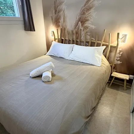 Lägenhet Evasion Jardin, Parking Prive Gratuit, Climatise, Wi-fi, A 5mn Plage, Confort